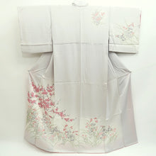 Load image into Gallery viewer, Kimono Off white Azalea Chrysanthemum Tall Silk #9939B5
