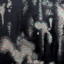 Load image into Gallery viewer, Haori Jacket Vintage(1950-1980) Black Abstract art Silk #9774A4

