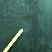 Load image into Gallery viewer, Kimono Vintage(1950-1980) Green Rippling water Silk #10782D4

