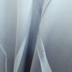 Kimono Grayish Blue Ribbon Silk #10537B3