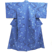 Load image into Gallery viewer, Yukata Blue Dragonfly Cotton #9916B4
