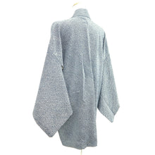 Load image into Gallery viewer, Haori Jacket Vintage(1950-1980) Blue Full Shibori Plain Silk #10929F1
