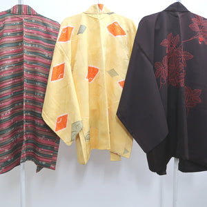 Bundle 15pcs Silk Haori Jacket Wholesale Bulk Free Shipping #574