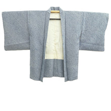 Load image into Gallery viewer, Haori Jacket Vintage(1950-1980) Blue Full Shibori Plain Silk #10929F1
