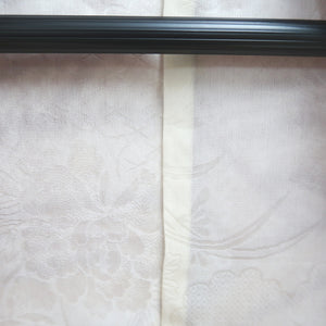 Haori Jacket Vintage(1950-1980) Wine red Shibori Wave Silk #9745A2
