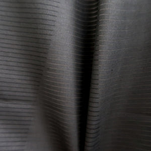 Men's Haori Vintage(1950-1980) Black See-Through Montsuki Silk #10434A3