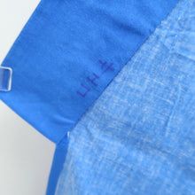 Load image into Gallery viewer, Yukata Vintage(1950-1980) Blue Wave Cotton #10352F3
