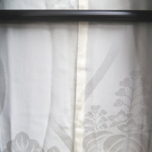 Load image into Gallery viewer, Haori Jacket Black Crane Birds Silk #10819E1
