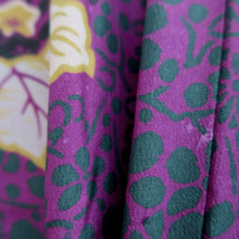 Load image into Gallery viewer, Haori Jacket Vintage(1920-1950) Purple Paulownia Silk #10698D1
