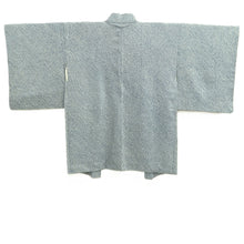 Load image into Gallery viewer, Haori Jacket Vintage(1950-1980) Blue Full Shibori Plain Silk #10929F1
