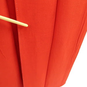 Juban Vintage(1920-1950) Red Silk #10509B2