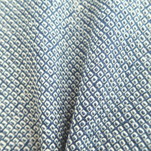Load image into Gallery viewer, Haori Jacket Vintage(1950-1980) Blue Full Shibori Plain Silk #10929F1
