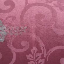 Load image into Gallery viewer, Haori Jacket Vintage(1920-1950) Pink Rinzu Karakusa Long Silk #9639J1

