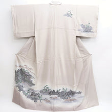 Load image into Gallery viewer, Kimono Oyster white Kiyomizudera Landscape Tall Silk #9930B5
