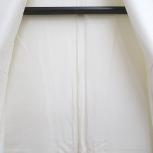 Kimono White Peacock Chrysanthemum Silk #10529B2