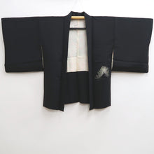 Load image into Gallery viewer, Haori Jacket Vintage(1950-1980) Black Fully Embroidered Kiku Silk #10029C4
