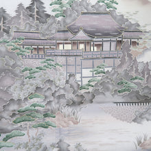 Load image into Gallery viewer, Kimono Oyster white Kiyomizudera Landscape Tall Silk #9930B5
