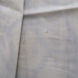 Kimono Vintage(1950-1980) Light Yellow Purple Shibori Silk #10261E4