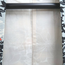 Load image into Gallery viewer, Haori Jacket Vintage(1950-1980) Light Gray Maple Leaf Branch Silk #10849E3

