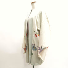 Load image into Gallery viewer, Haori Jacket Vintage(1950-1980) Off white Ume Matsu Branch Silk #10000C3
