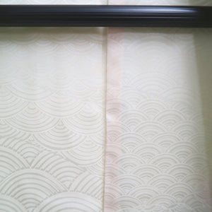 Haori Jacket Vintage(1950-1980) Light Green Peony Branch Rinzu Silk #9747A2