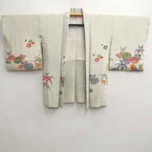 Load image into Gallery viewer, Haori Jacket Vintage(1950-1980) Off white Ume Matsu Branch Silk #10000C3
