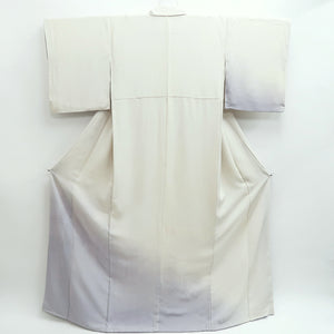 Kimono White Gray Tree Tall Silk #9931B5