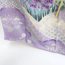 Load image into Gallery viewer, Furisode Lavender Bird Tall Silk #9713J5
