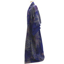 Load image into Gallery viewer, Kimono Vintage(1950-1980) Purple Rangiku Silk #10262E4
