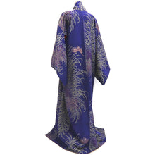 Load image into Gallery viewer, Kimono Vintage(1950-1980) Purple Rangiku Silk #10262E4
