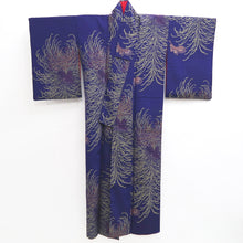 Load image into Gallery viewer, Kimono Vintage(1950-1980) Purple Rangiku Silk #10262E4
