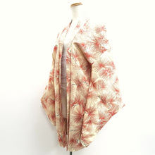 Load image into Gallery viewer, Haori Jacket Vintage(1950-1980) Cream white Pine Tree Silk #10226E2
