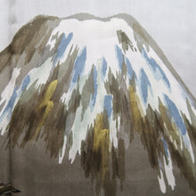 Load image into Gallery viewer, Men&#39;s Haori Vintage(1950-1980) Blue Black Eagle Wide Silk #10443A3
