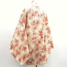 Load image into Gallery viewer, Haori Jacket Vintage(1950-1980) Cream white Pine Tree Silk #10226E2
