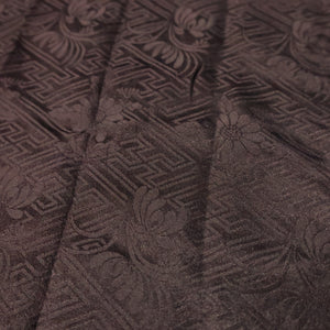KK1403B8 Silk Kimono Fabric Vintage(1950-1980) Shibori Black 79.9x12.6in(203x32cm)