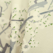 Load image into Gallery viewer, Kimono Cream white Plum blossom Branch Silk #9941B5
