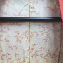 Load image into Gallery viewer, Haori Jacket Vintage(1950-1980) Red Plum blossom Branch Silk #10075D1
