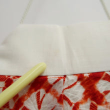 Load image into Gallery viewer, Juban Vintage(1950-1980) Red Shibori Silk #10385F5
