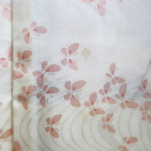 Load image into Gallery viewer, Haori Jacket Vintage(1950-1980) Red Plum blossom Branch Silk #10075D1
