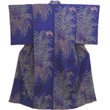 Load image into Gallery viewer, Kimono Vintage(1950-1980) Purple Rangiku Silk #10262E4
