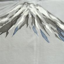 Load image into Gallery viewer, Men's Haori Vintage(1950-1980) Dark Blue Curling Wave Silk #10646C4
