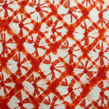 Load image into Gallery viewer, Juban Vintage(1950-1980) Red Shibori Silk #10385F5
