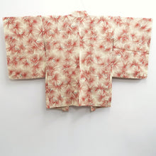Load image into Gallery viewer, Haori Jacket Vintage(1950-1980) Cream white Pine Tree Silk #10226E2
