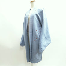 Load image into Gallery viewer, Haori Jacket Vintage(1950-1980) Light Blue Tree Silk #10106D2
