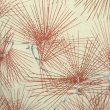 Load image into Gallery viewer, Haori Jacket Vintage(1950-1980) Cream white Pine Tree Silk #10226E2
