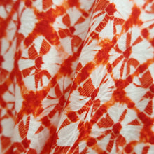 Load image into Gallery viewer, Juban Vintage(1950-1980) Red Shibori Silk #10385F5
