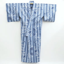 Load image into Gallery viewer, Yukata Blue Dragonfly Cotton #9920B4
