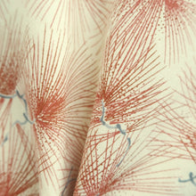 Load image into Gallery viewer, Haori Jacket Vintage(1950-1980) Cream white Pine Tree Silk #10226E2
