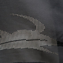 Load image into Gallery viewer, Haori Jacket Vintage(1950-1980) Black See-Through Wave Silk #9814B1
