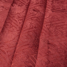 Load image into Gallery viewer, KK1406B8 Silk Kimono Fabric Vintage(1950-1980) Shibori Red 79.9x12.2in(203x31cm)
